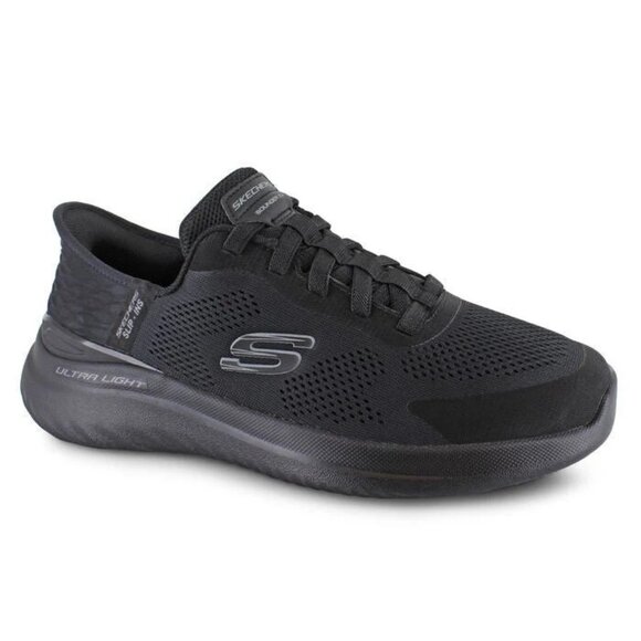 Skechers   Men's   Slip-ins:   Bounder   2.0   -   Emerged   Black   232459W   S - Picture 1 of 4